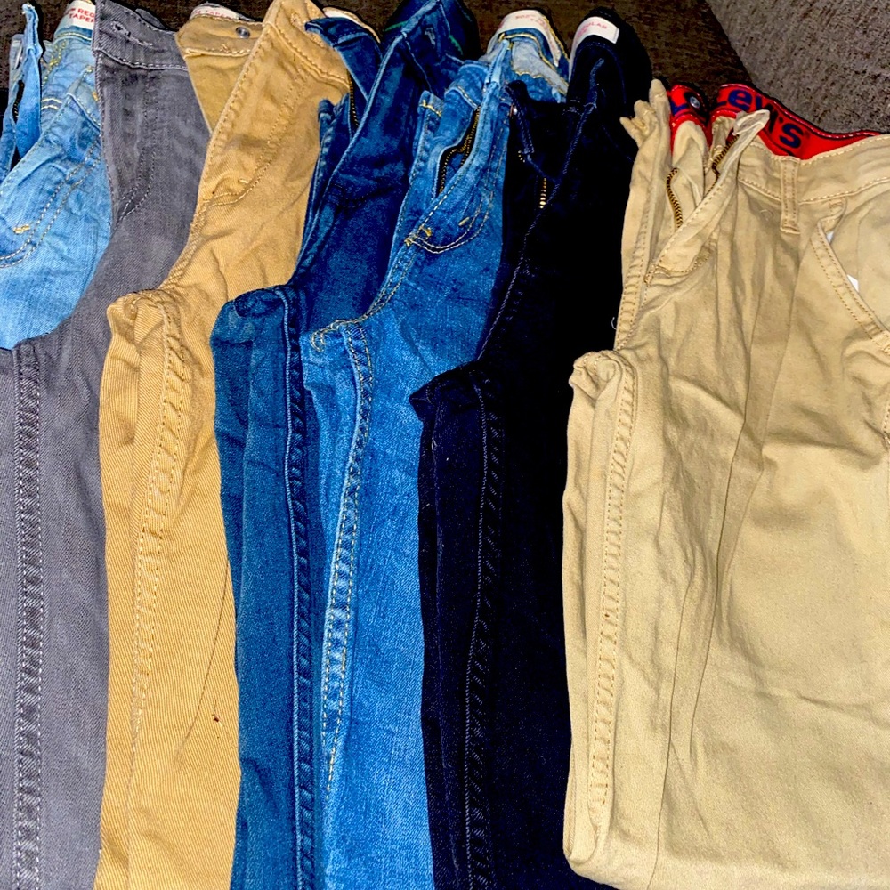 Back to school Tween Boys Levi’s jeans bundle